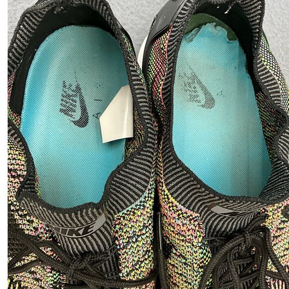 Nike Air Zoom Mariah Flyknit Racer Black Running Sneaker Athletic Shoe Men 15 - Picture 6 of 8